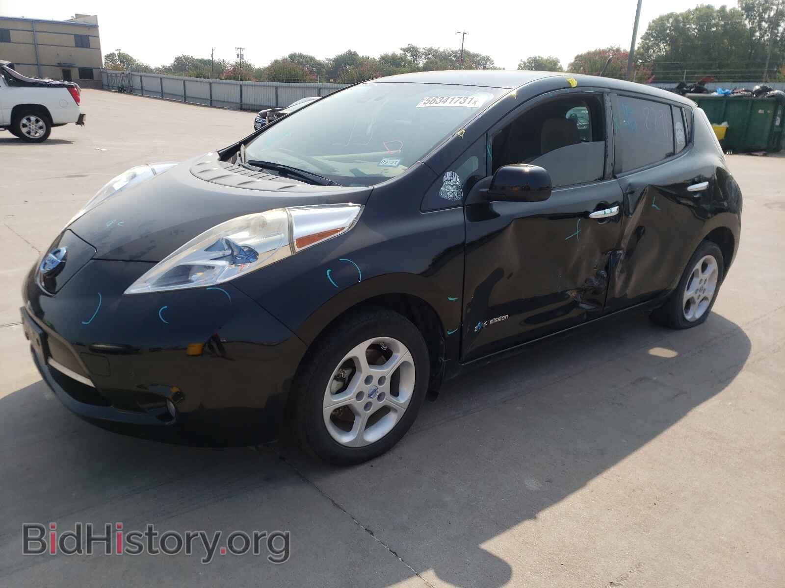 2014 NISSAN LEAF - VIN: 1N4AZ0CP9EC337684 - Фото 2