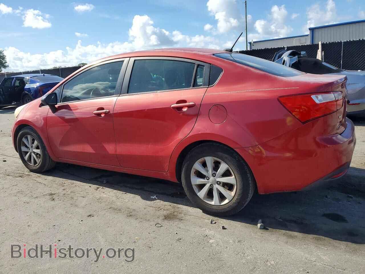 2013 KIA RIO - VIN: KNADN4A3XD6141063 - Фото 2