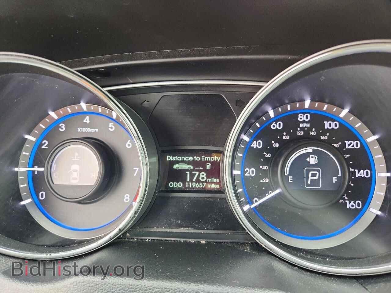 2013 HYUNDAI SONATA - VIN: 5NPEC4AC5DH741640 - Фото 9