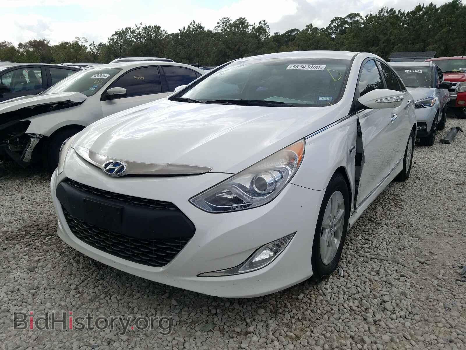 2012 HYUNDAI SONATA - VIN: KMHEC4A46CA022097 - Фото 2