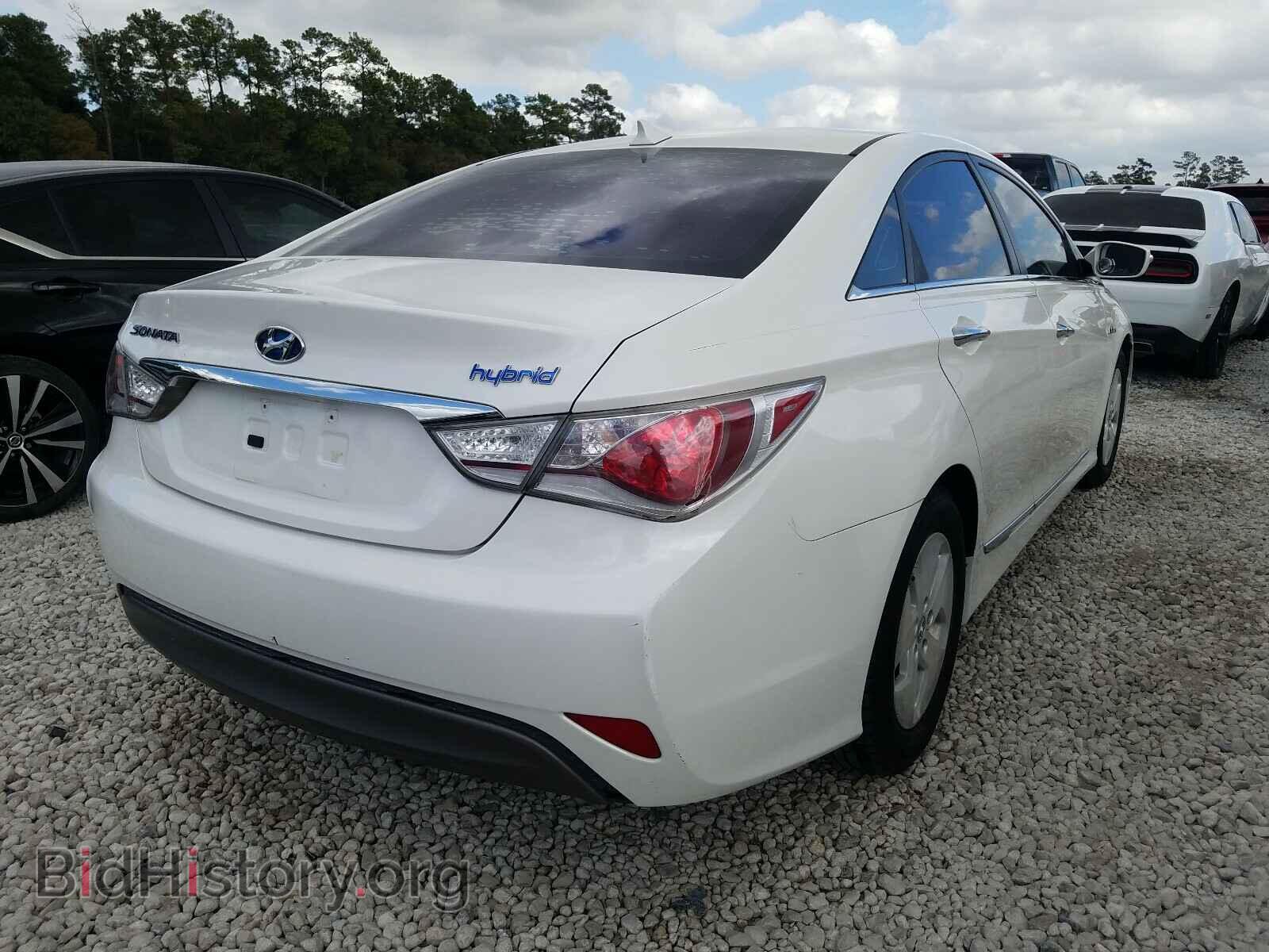 2012 HYUNDAI SONATA - VIN: KMHEC4A46CA022097 - Фото 4