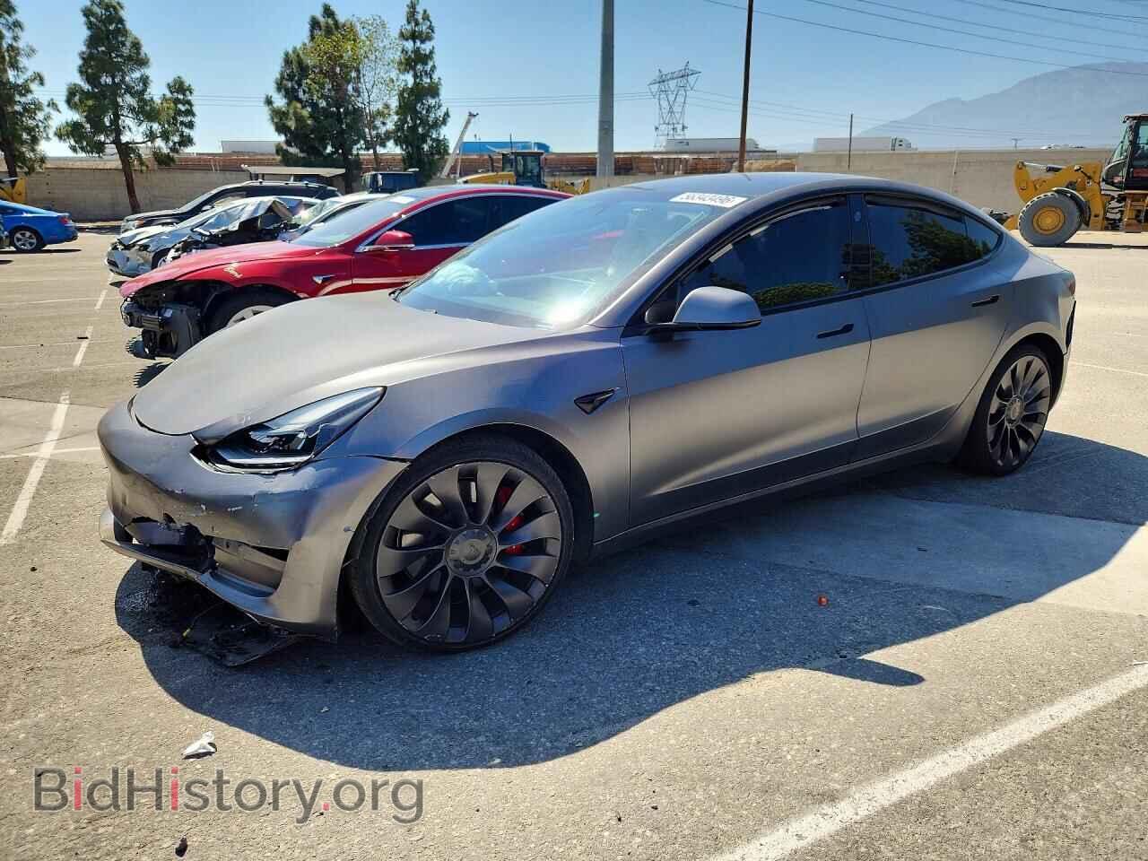 Фотография 5YJ3E1EC8MF025047 - TESLA MODEL 3 2021