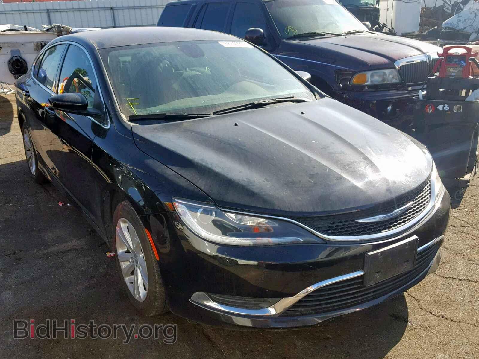 Фотография 1C3CCCAB9GN111055 - CHRYSLER 200 2016