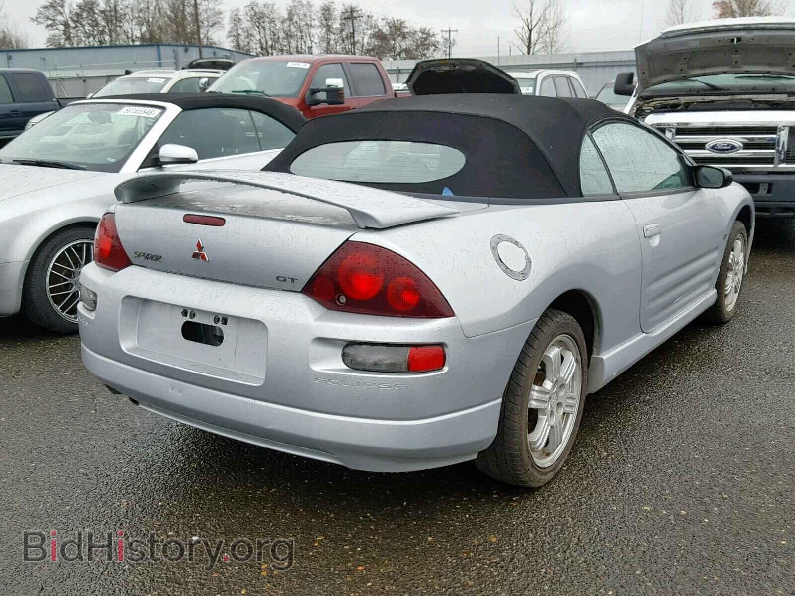 2001 MITSUBISHI ECLIPSE - VIN: 4A3AE85H31E098137 - Фото 4
