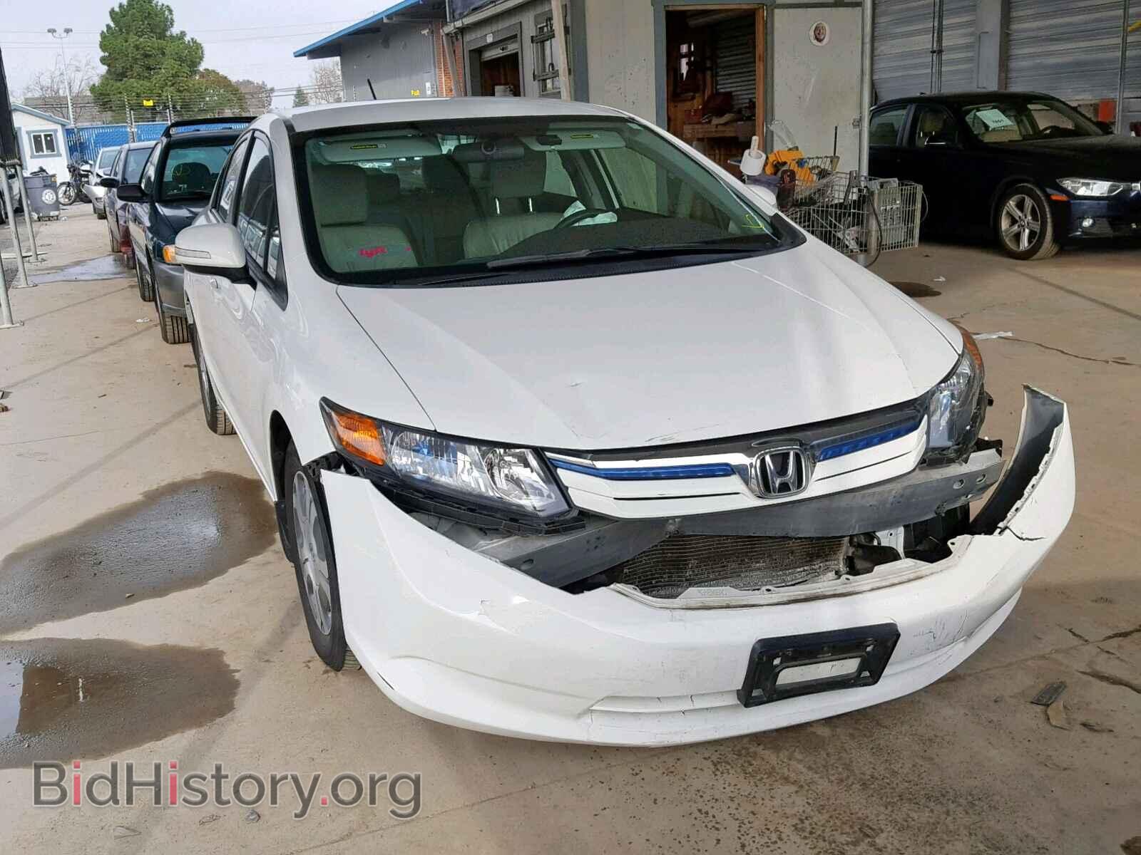 Фотография JHMFB4F33CS007139 - HONDA CIVIC 2012