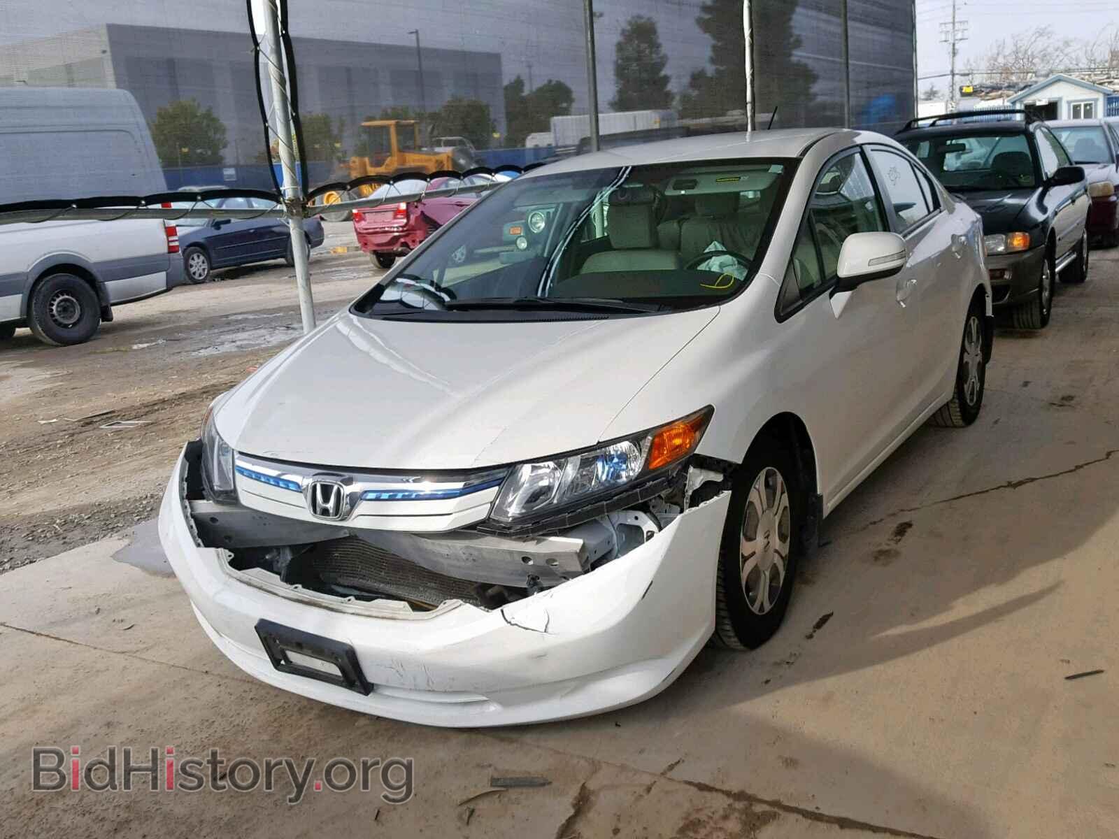 2012 HONDA CIVIC - VIN: JHMFB4F33CS007139 - Photo 2