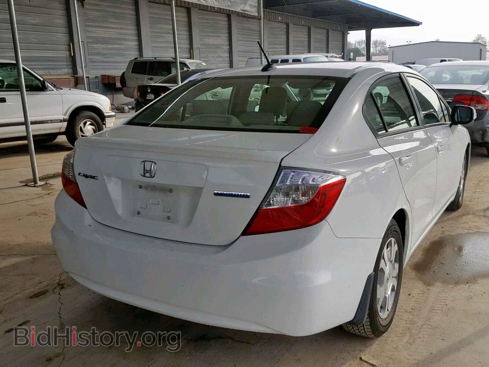 2012 HONDA CIVIC - VIN: JHMFB4F33CS007139 - Photo 4