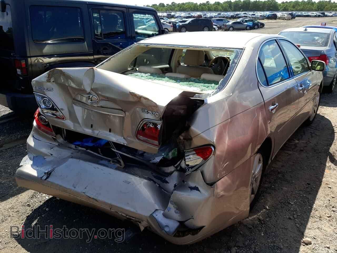 2006 LEXUS ES330 - VIN: JTHBA30G265172335 - Фото 4