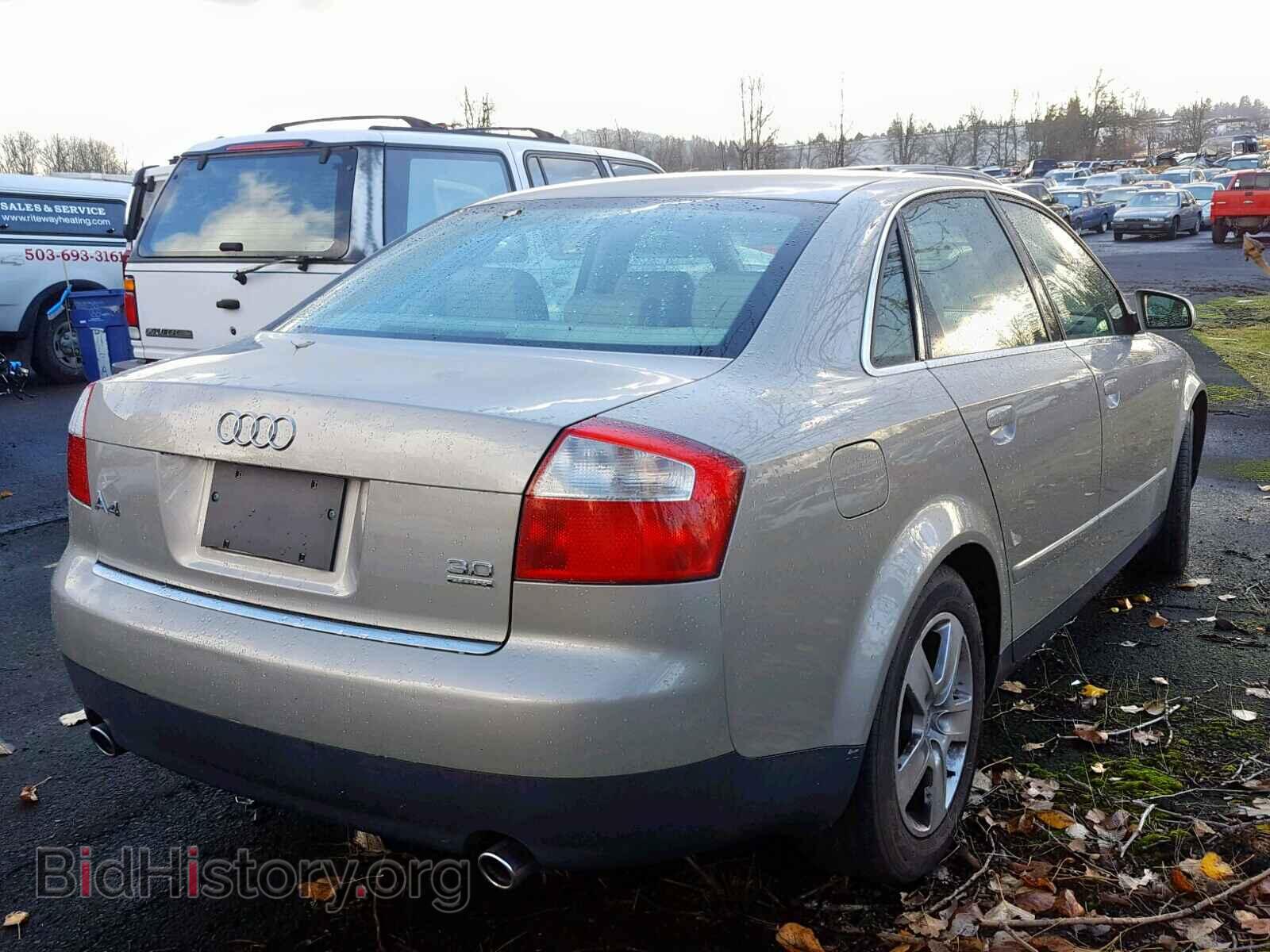 2002 AUDI A4 - VIN: WAULT68EX2A090596 - Photo 4