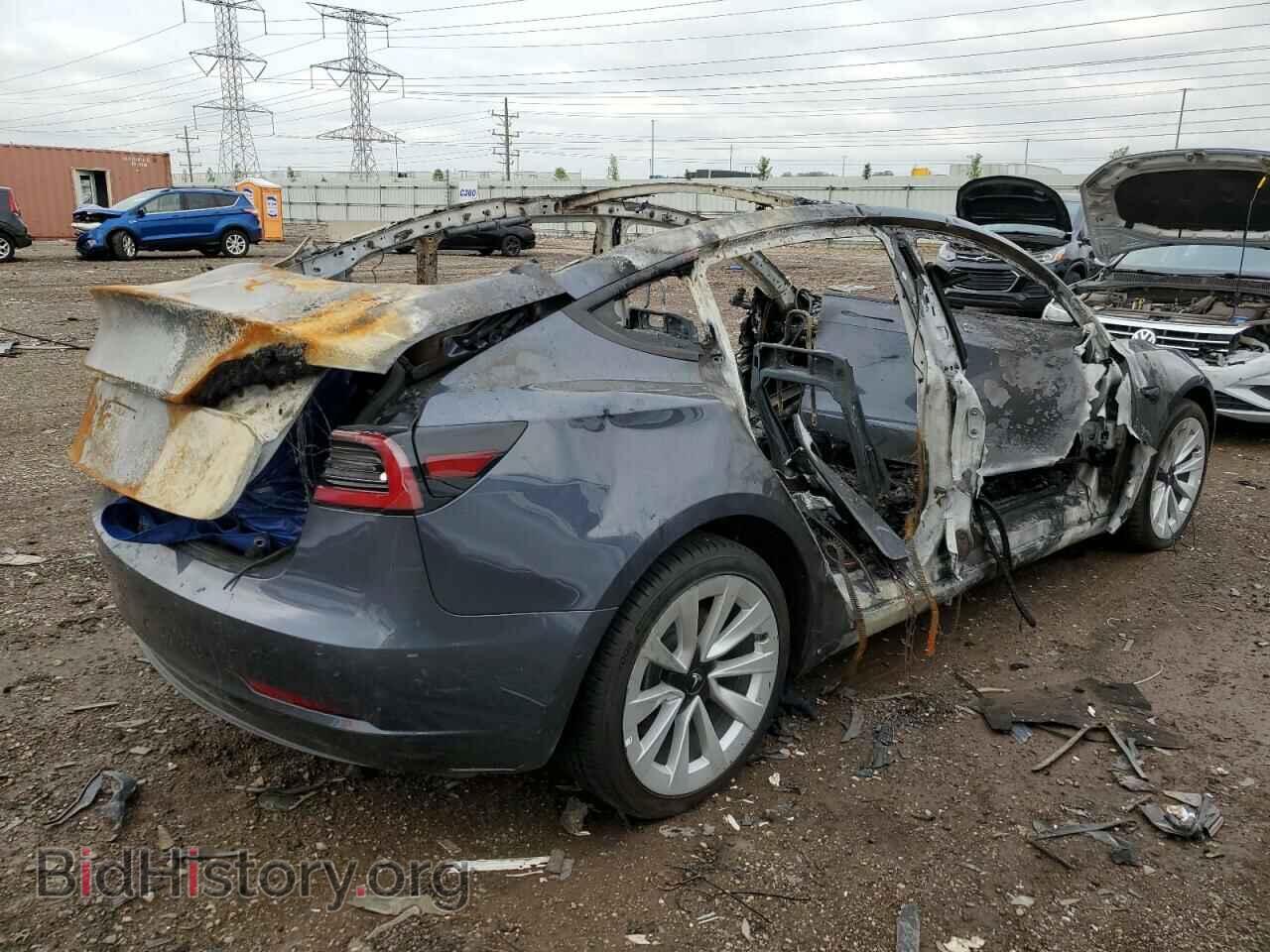 2022 TESLA MODEL 3 - VIN: 5YJ3E1EB6NF285844 - Photo 3