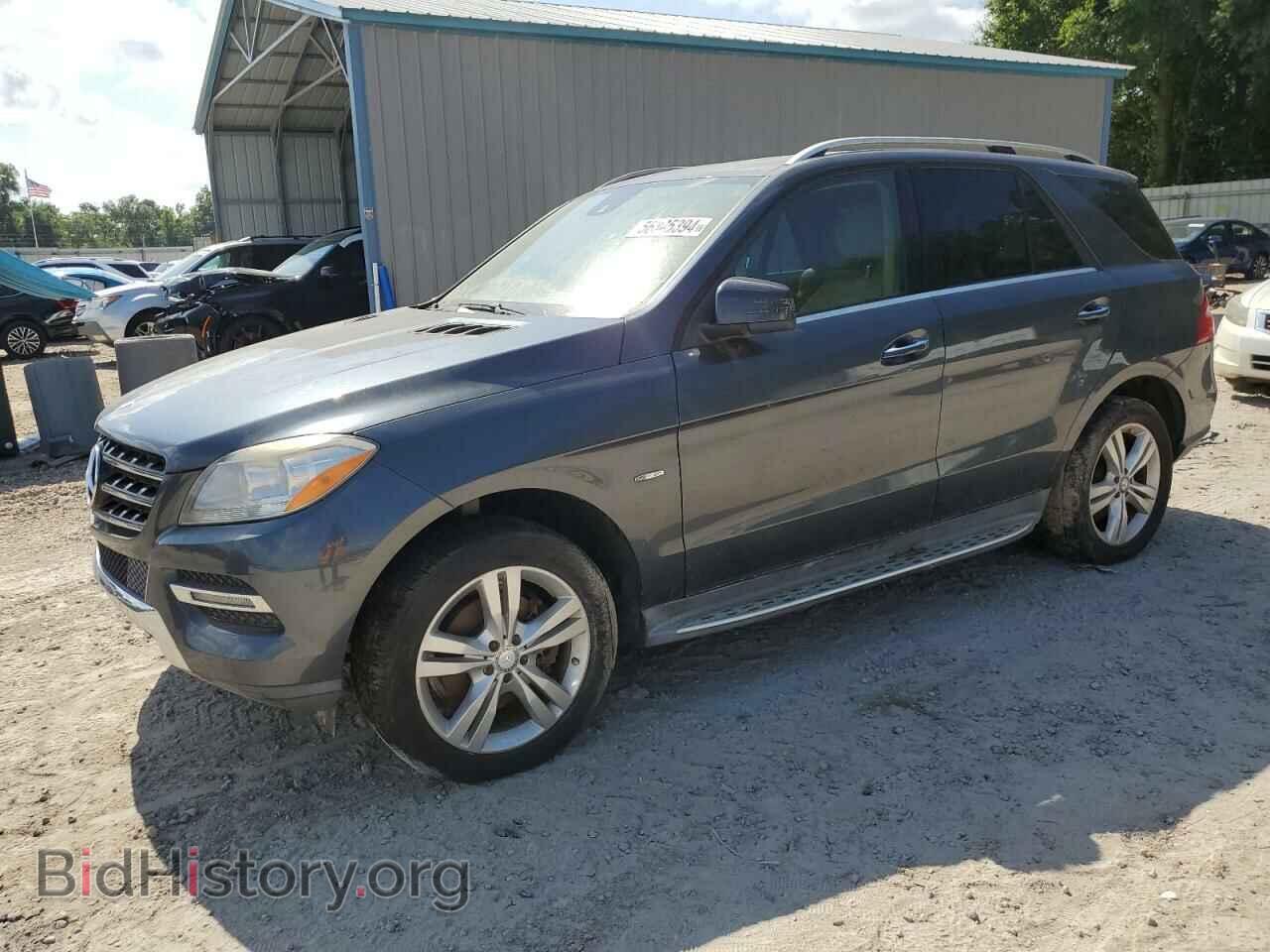 Photo 4JGDA2EB4CA097072 - MERCEDES-BENZ M-CLASS 2012