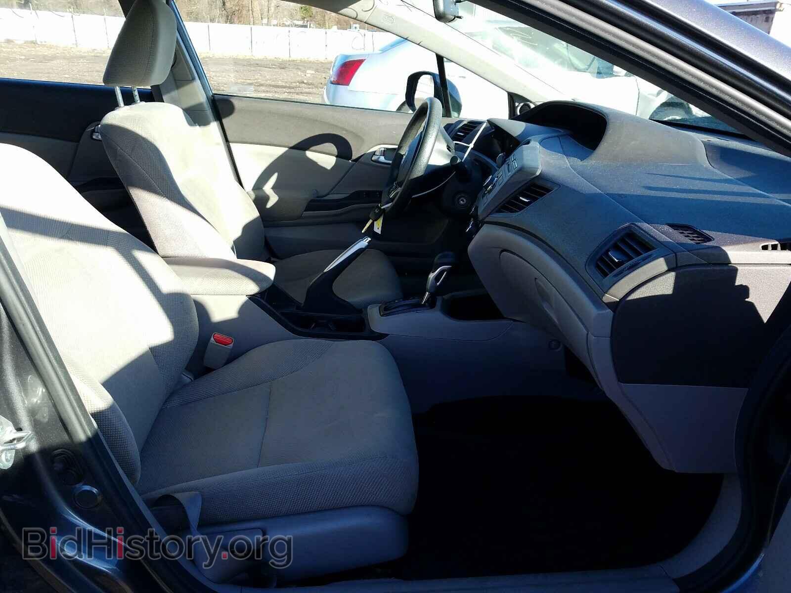 2012 HONDA CIVIC - VIN: 2HGFB2F83CH309671 - Фото 5