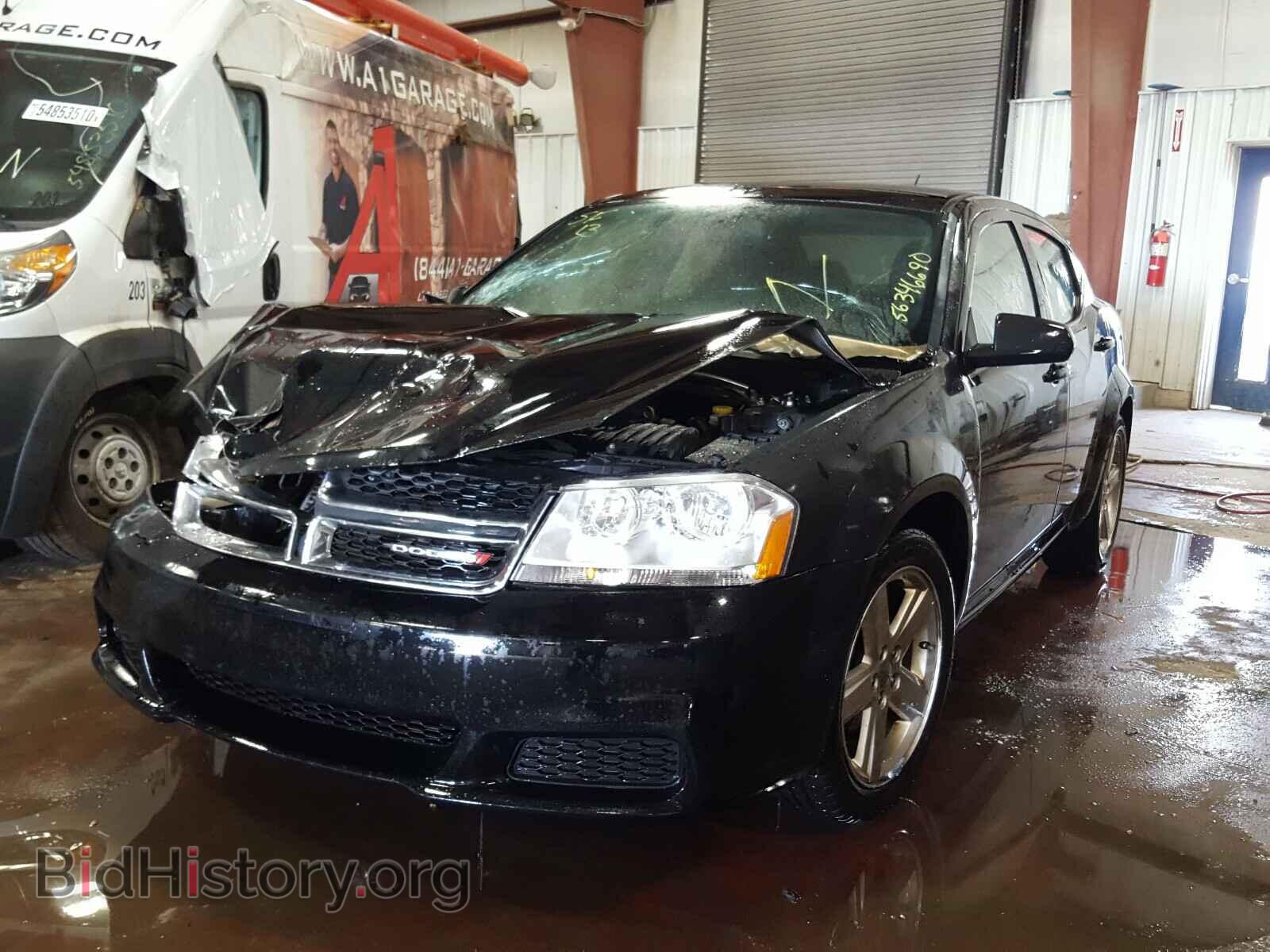 2013 DODGE AVENGER - VIN: 1C3CDZAB0DN563567 - Фото 2