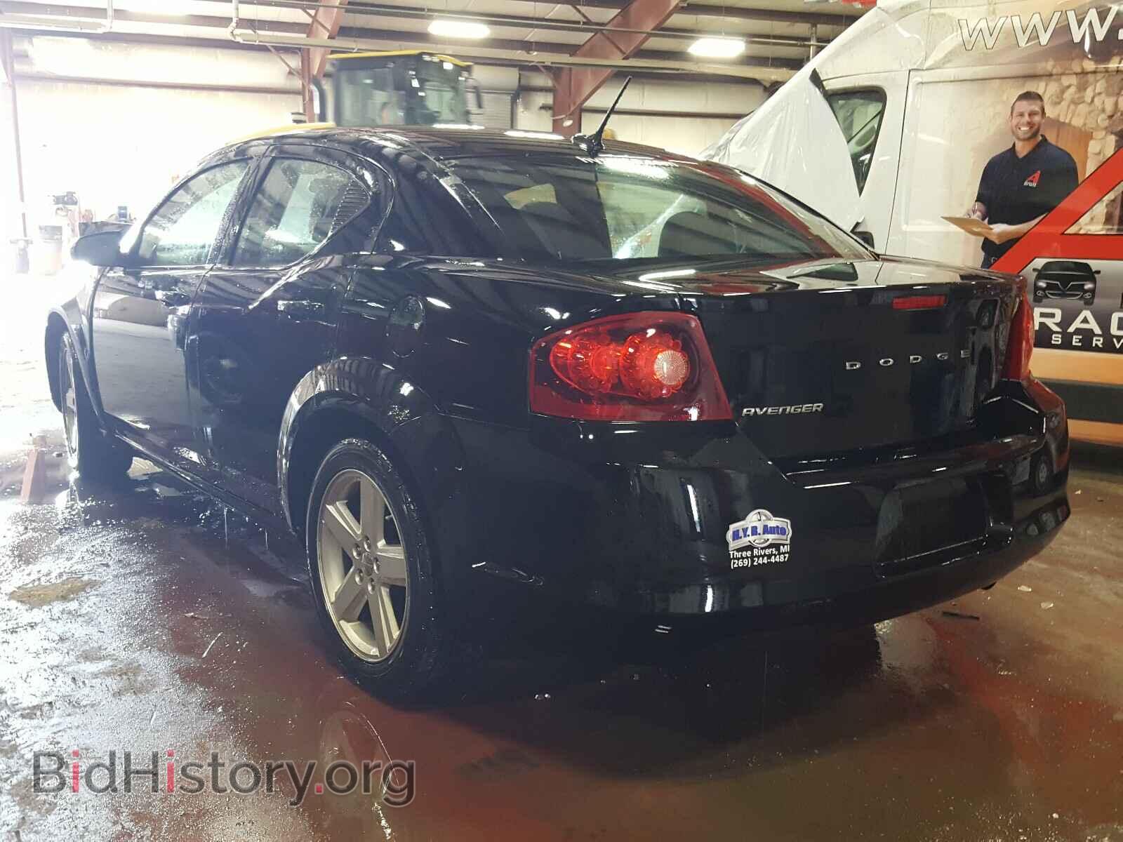 2013 DODGE AVENGER - VIN: 1C3CDZAB0DN563567 - Фото 3