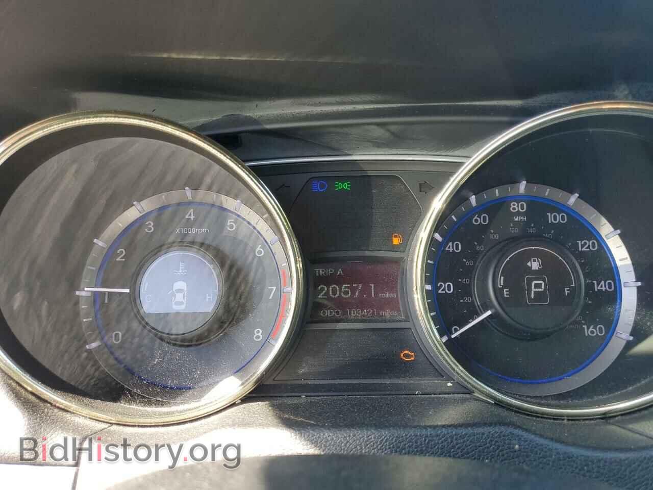 2012 HYUNDAI SONATA - VIN: 5NPEB4AC3CH460325 - Фото 9
