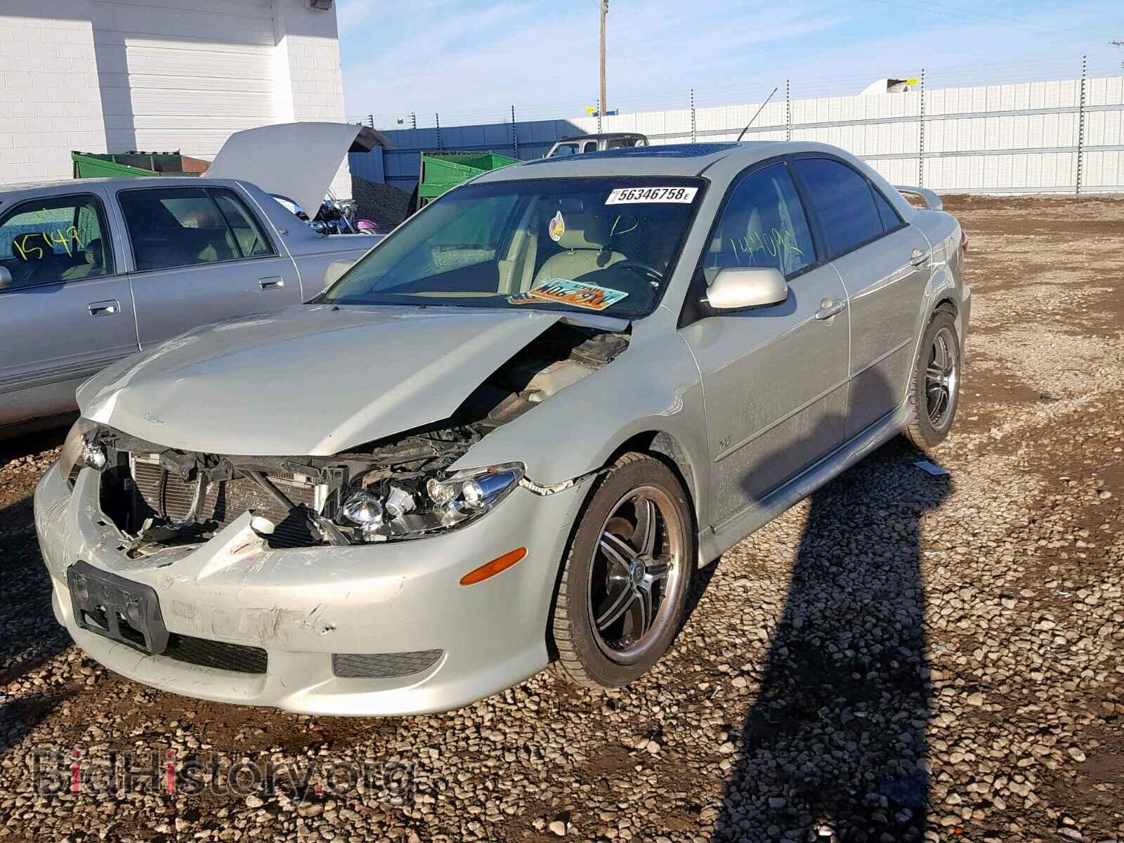 2005 MAZDA 6 - VIN: 1YVHP80D355M35745 - Фото 2