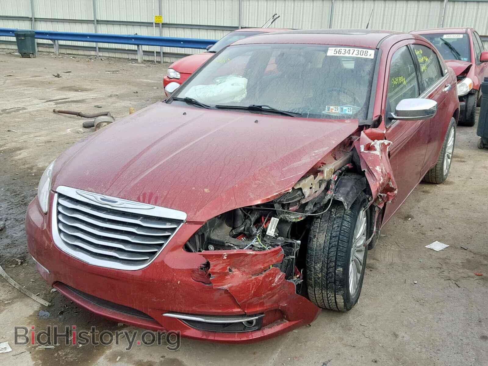 2011 CHRYSLER 200 - VIN: 1C3BC2FG7BN524918 - Фото 2