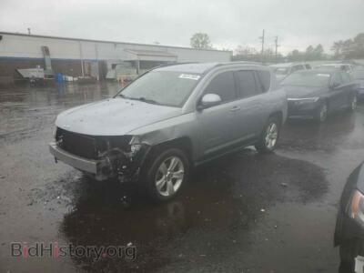 2016 Jeep COMPASS Latitude, серый — VIN 1C4NJCEAXGD648115, Copart