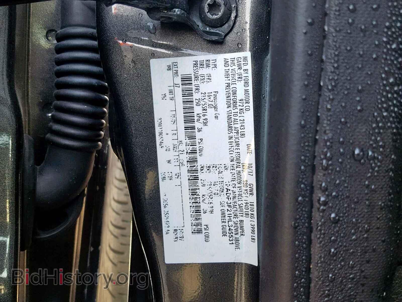 2017 FORD FOCUS - VIN: 1FADP3F21HL345531 - Photo 10