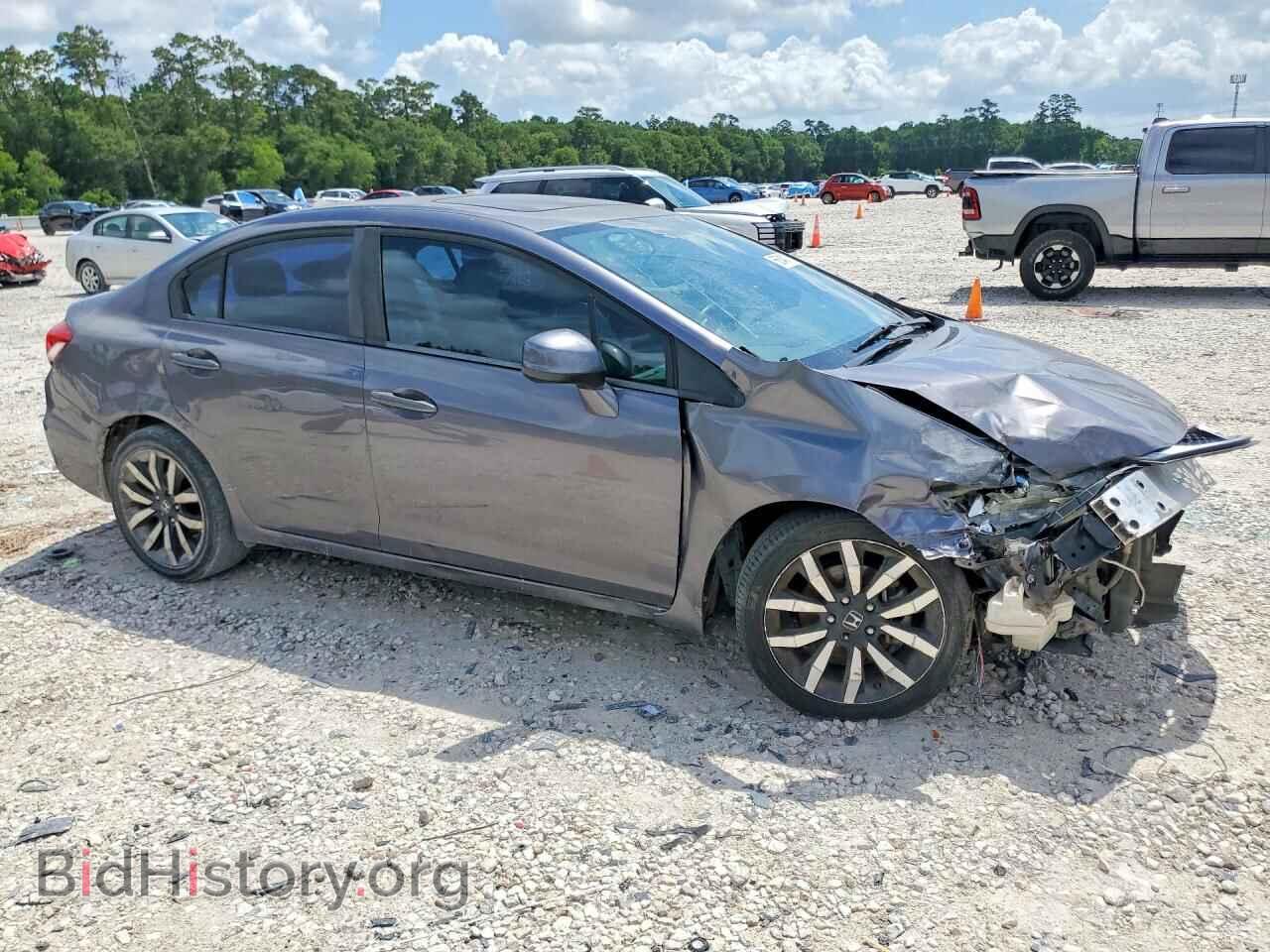2014 HONDA CIVIC - VIN: 19XFB2F90EE083952 - Фото 4