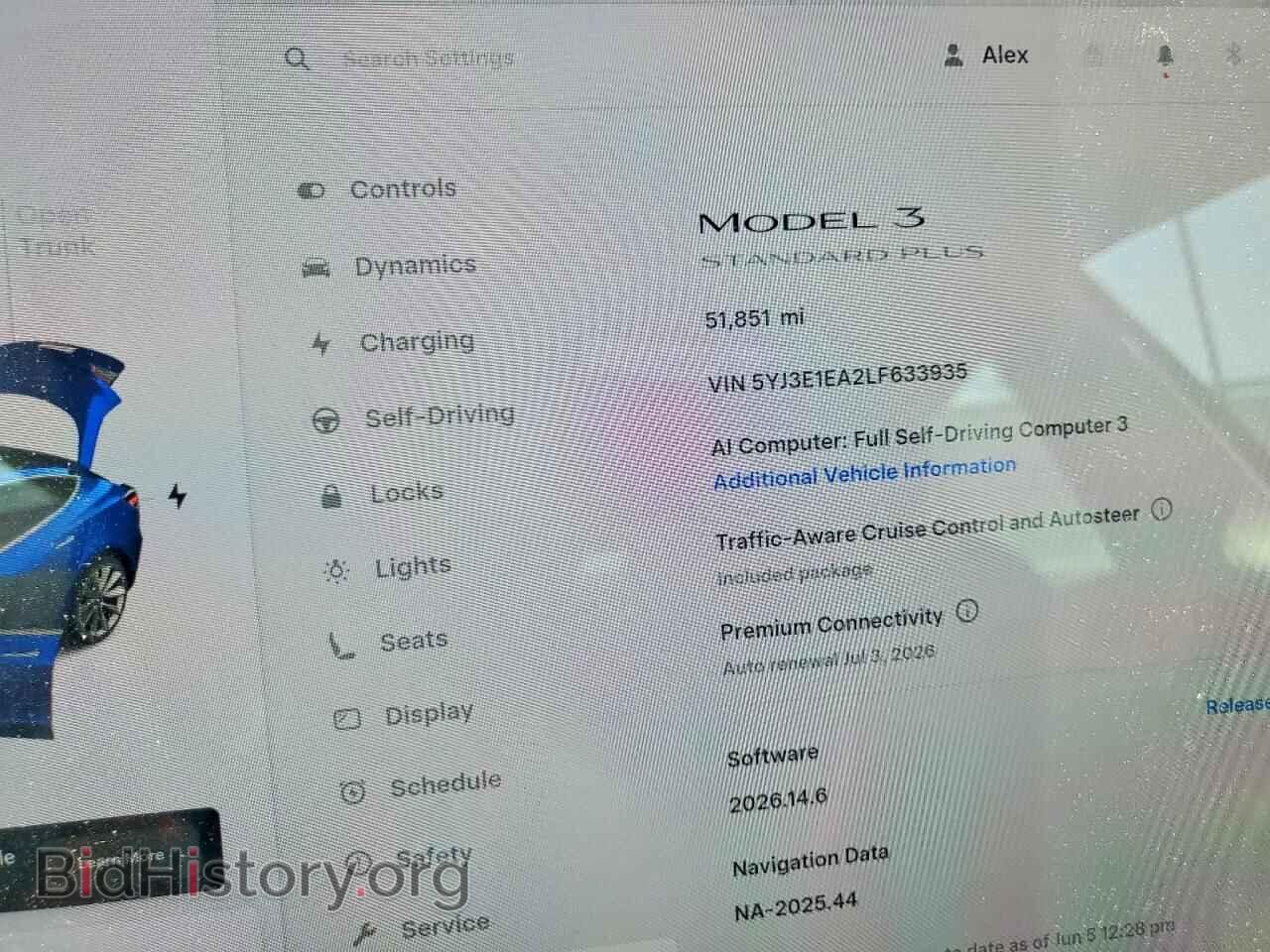2020 TESLA MODEL 3 - VIN: 5YJ3E1EA2LF633935 - Photo 9