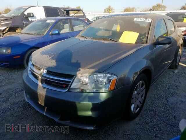 2012 DODGE AVENGER - VIN: 1C3CDZAB1CN259209 - Фото 2