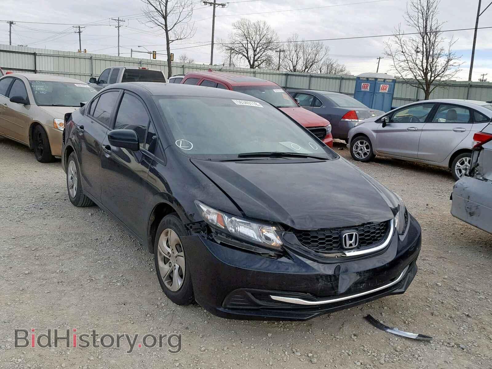 Фотография 19XFB2F56EE016592 - HONDA CIVIC LX 2014