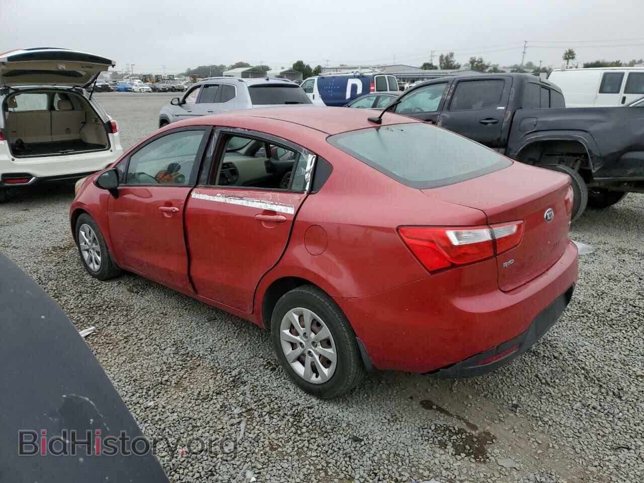 2014 KIA RIO - VIN: KNADM4A36E6353379 - Фото 2