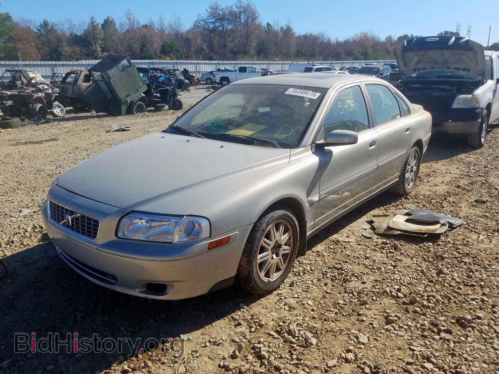 2004 VOLVO S80 - VIN: YV1TS59H241365898 - Фото 2