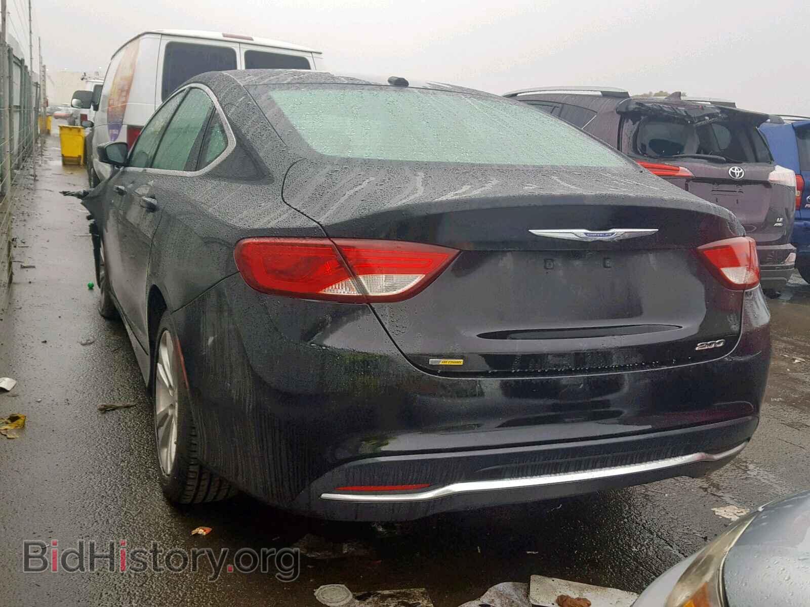 2015 CHRYSLER 200 - VIN: 1C3CCCAB3FN692535 - Фото 3