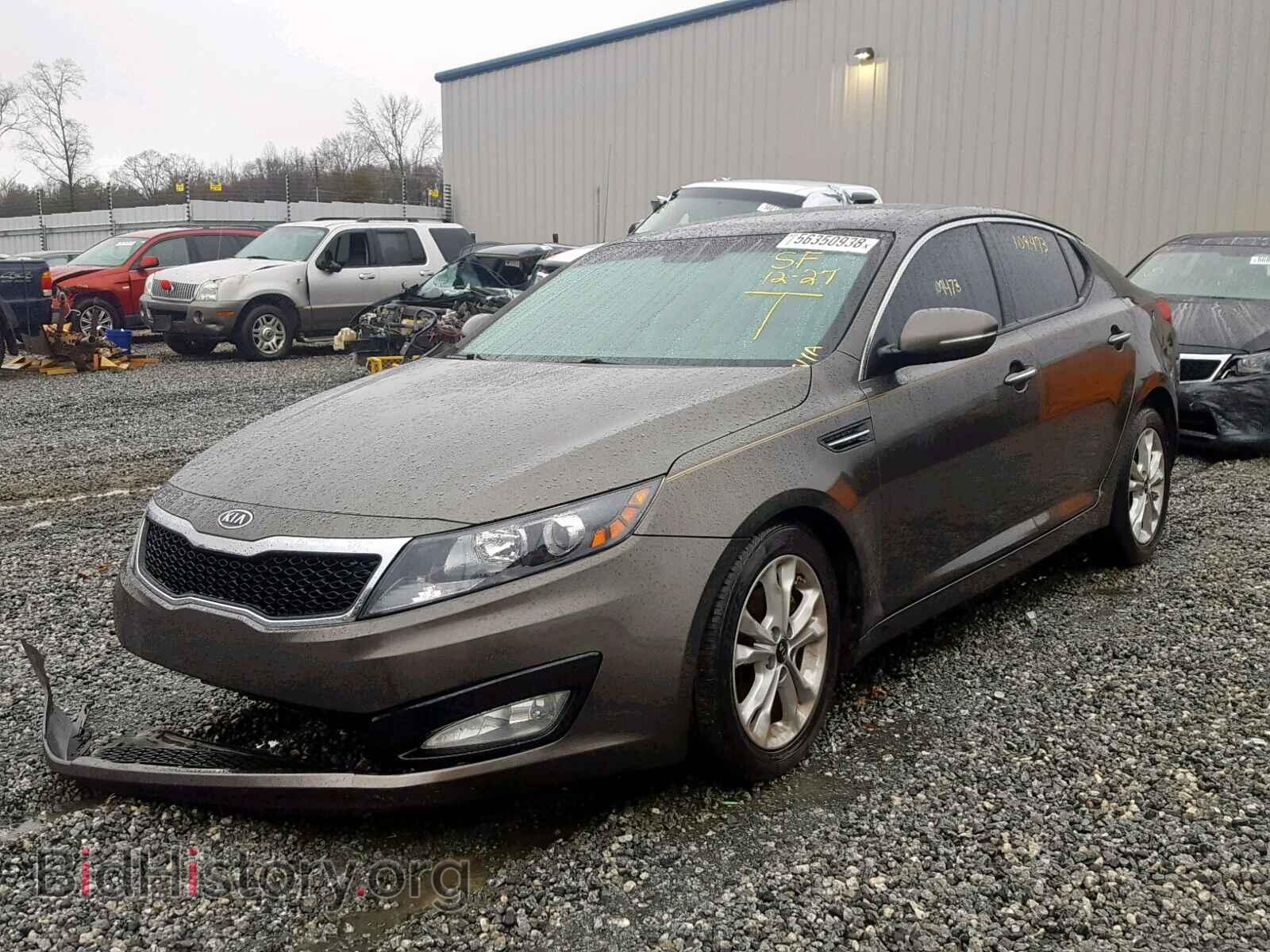2011 KIA OPTIMA - VIN: KNAGN4A70B5129118 - Фото 2