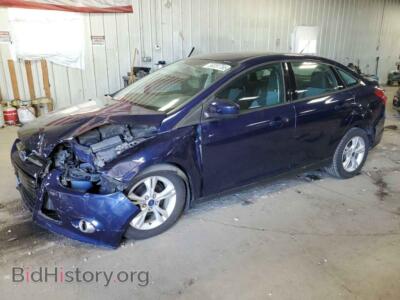 2012 Ford FOCUS SE, blue — VIN 1FAHP3F24CL151764, Copart