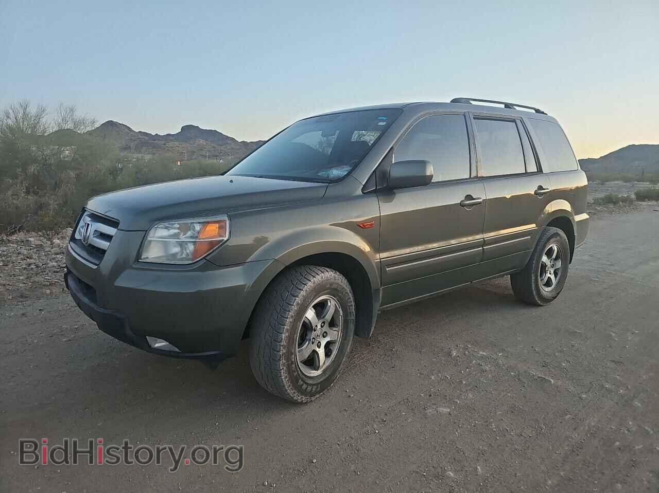 2007 HONDA PILOT - VIN: 2HKYF184X7H518659 - Фото 2