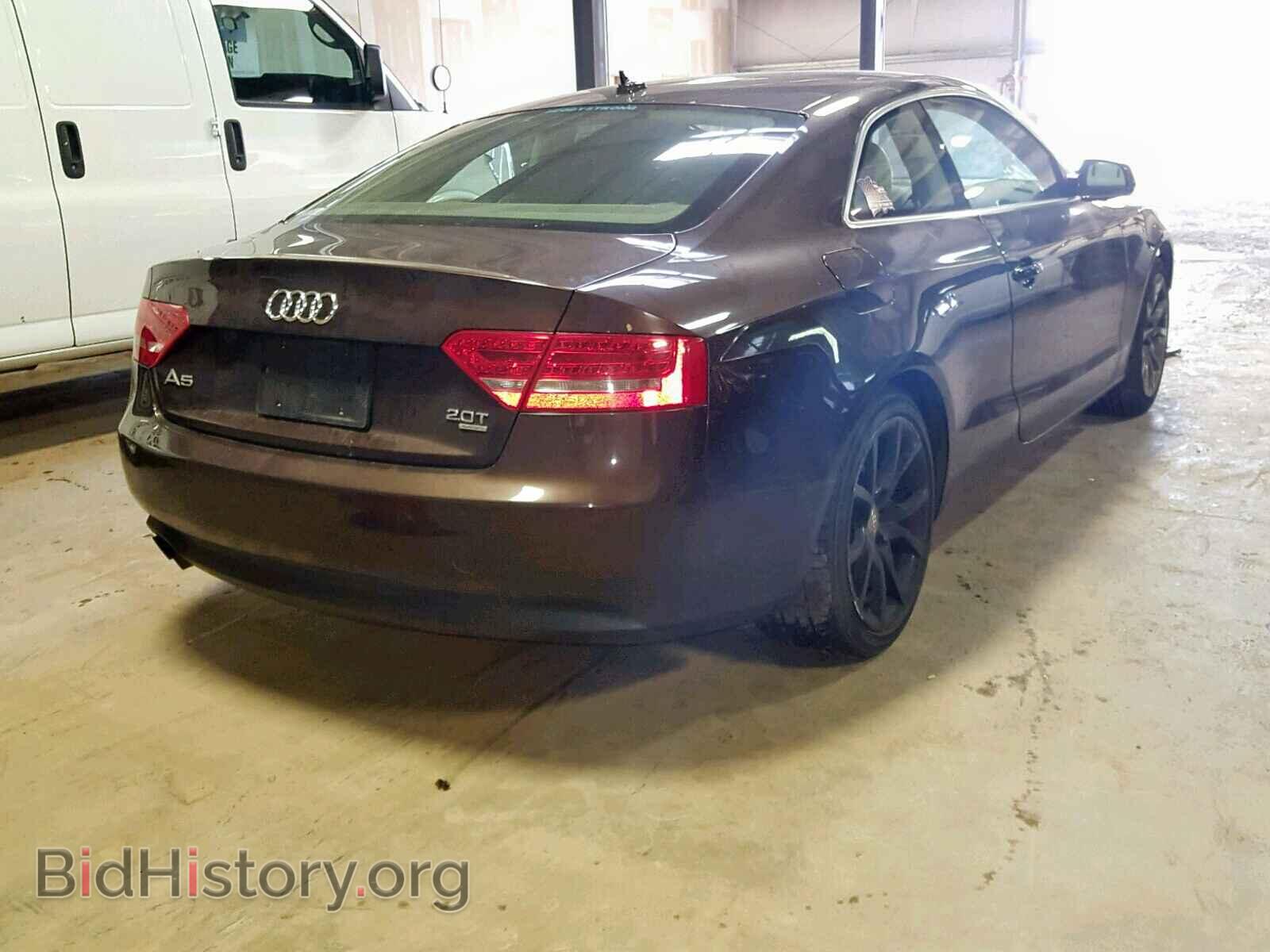 2012 AUDI A5 PREMIUM - VIN: WAULFAFR5CA020585 - Photo 4