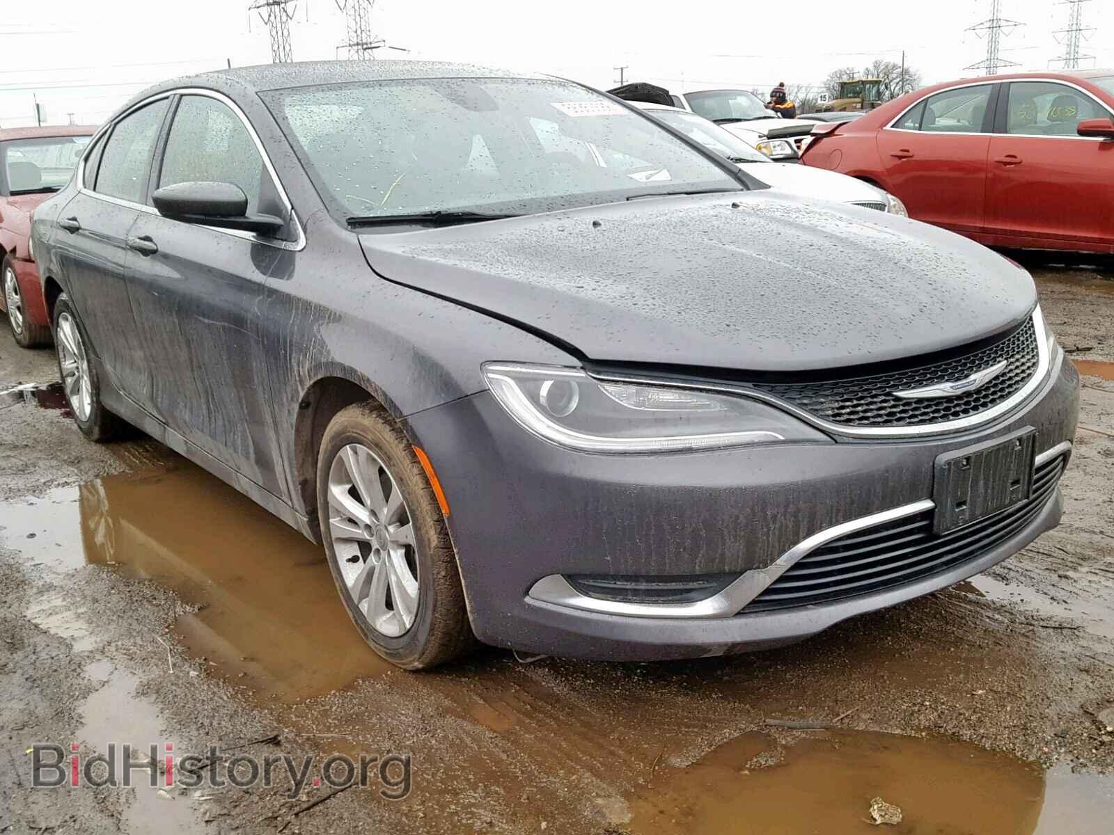 Фотография 1C3CCCAB9GN150910 - CHRYSLER 200 2016
