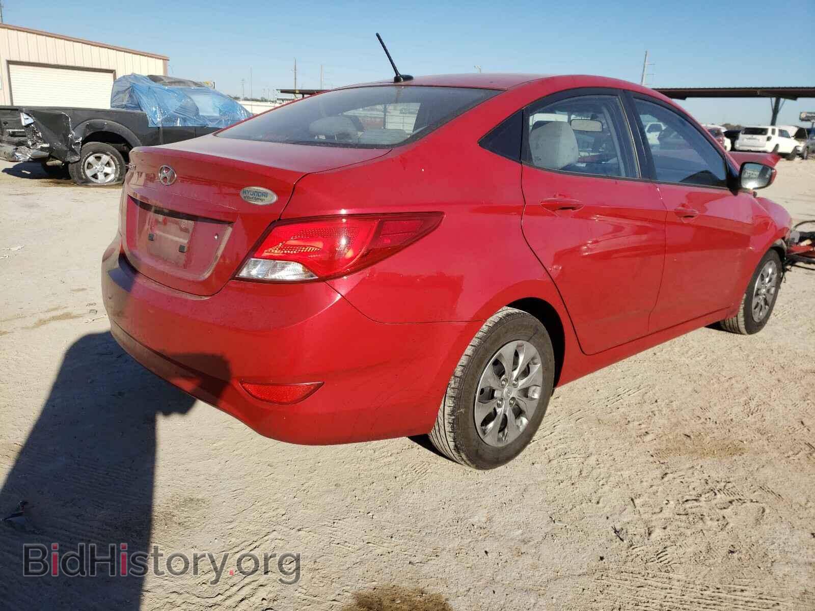 2016 HYUNDAI ACCENT - VIN: KMHCT4AE5GU077340 - Фото 4