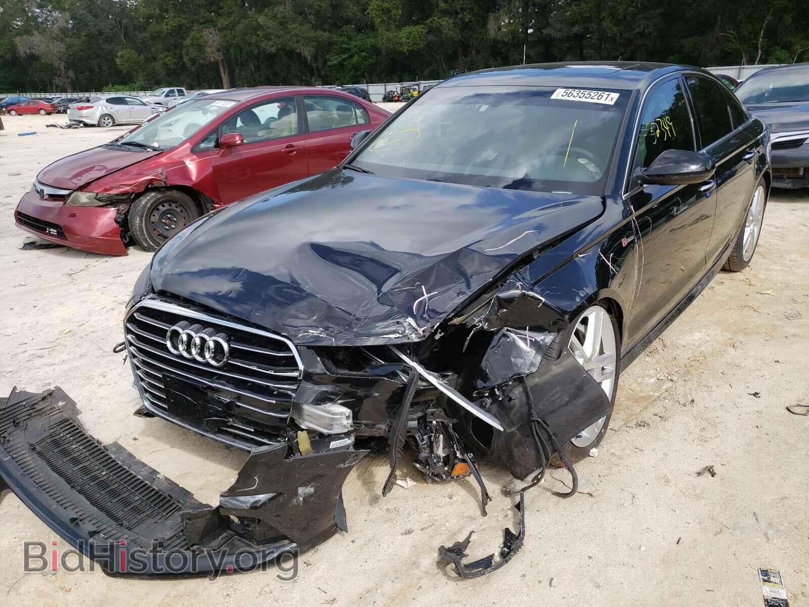 2016 AUDI A6 - VIN: WAUFGAFC7GN186725 - Фото 2