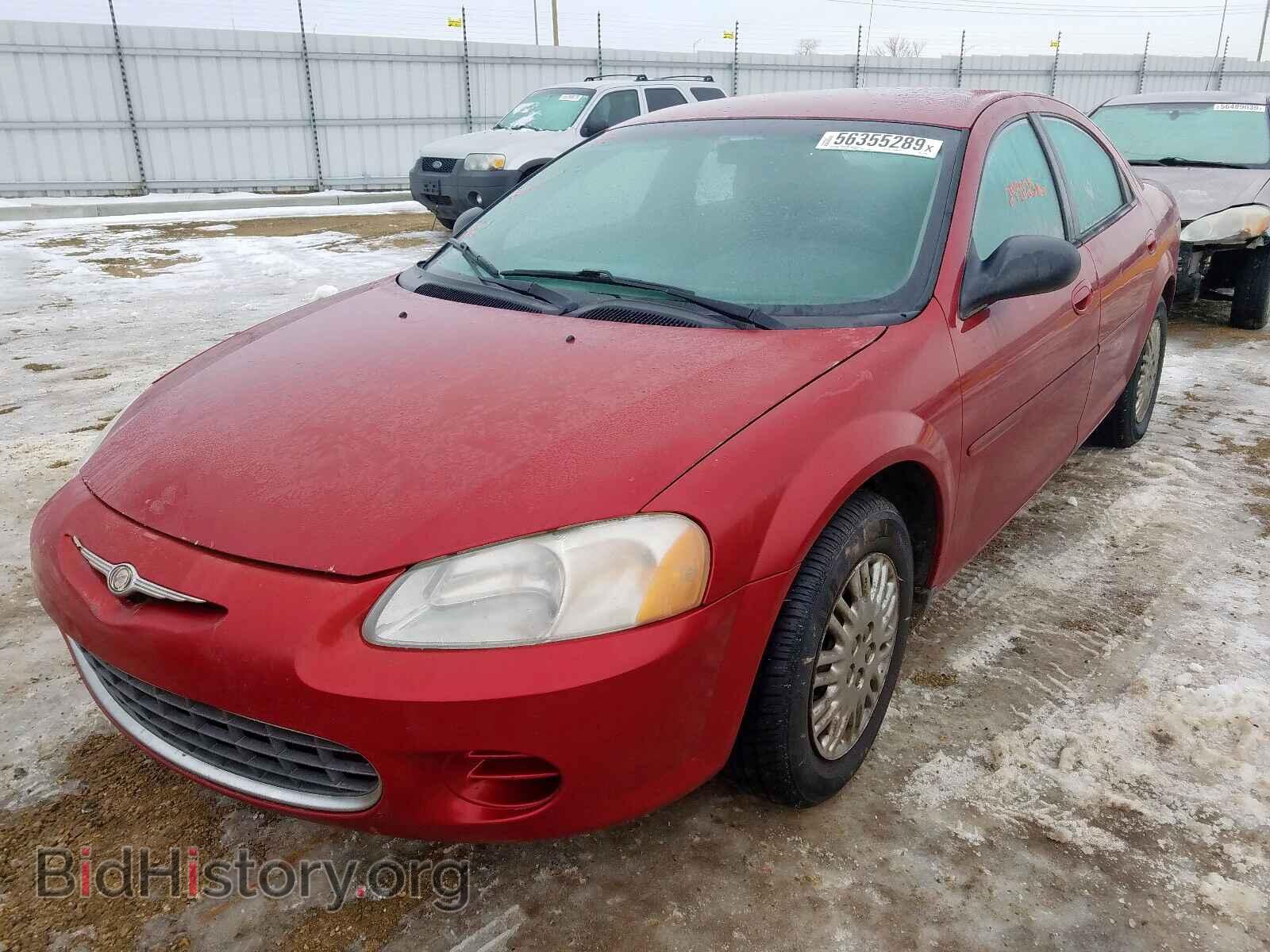 2002 CHRYSLER SEBRING - VIN: 1C3EL46R12N314602 - Фото 2