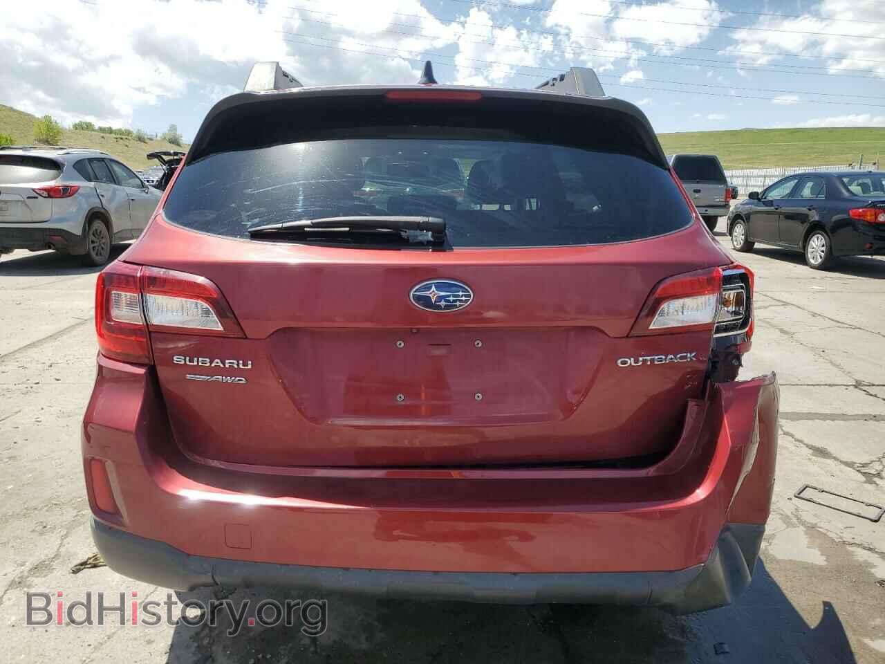 2016 SUBARU OUTBACK - VIN: 4S4BSBCC2G3343398 - Фото 6
