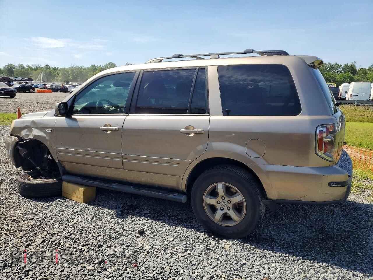 2007 HONDA PILOT - VIN: 2HKYF18597H517981 - Фото 2
