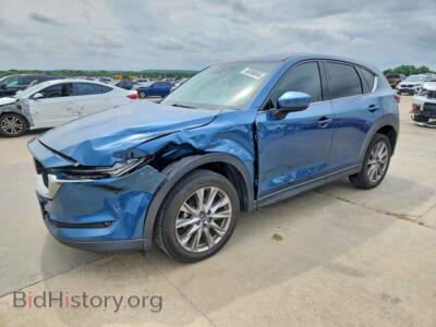 2019 Mazda CX-5 Grand Touring, blue — VIN JM3KFADM9K1669737, Copart