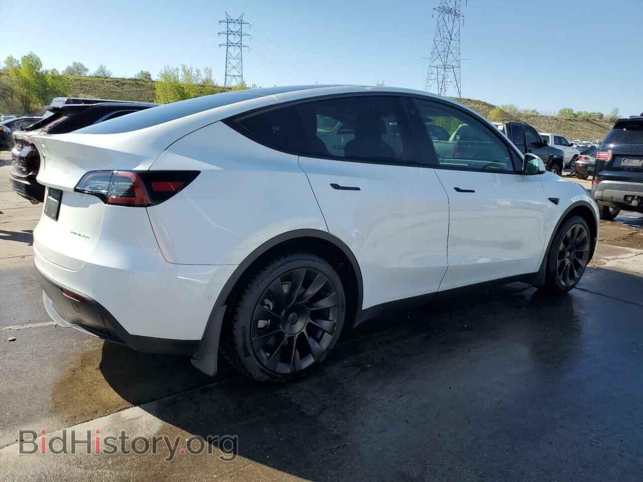 2022 TESLA MODEL Y - VIN: 7SAYGDEEXNF443116 - Фото 3