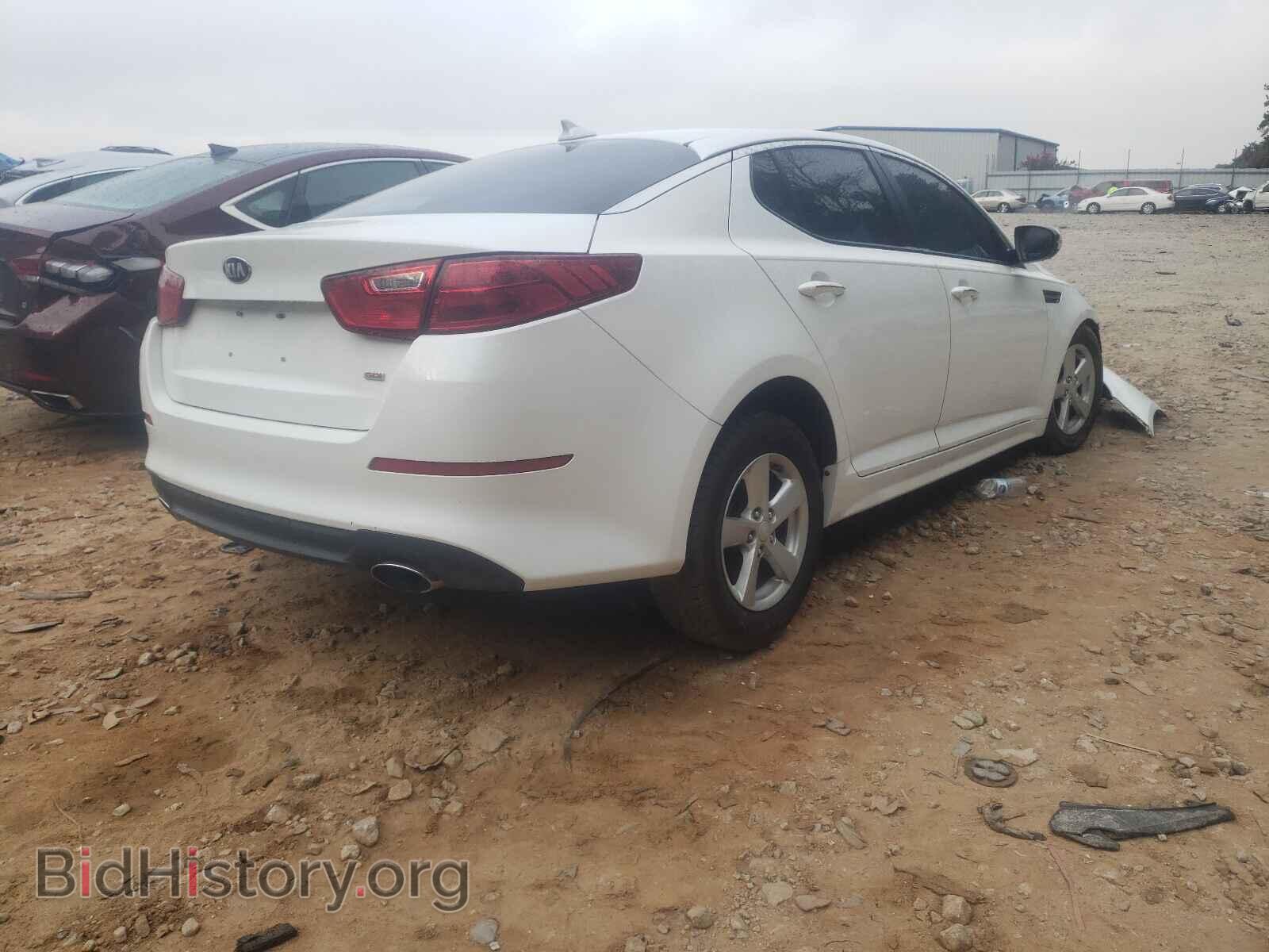 2015 KIA OPTIMA - VIN: KNAGM4A79F5643414 - Фото 4
