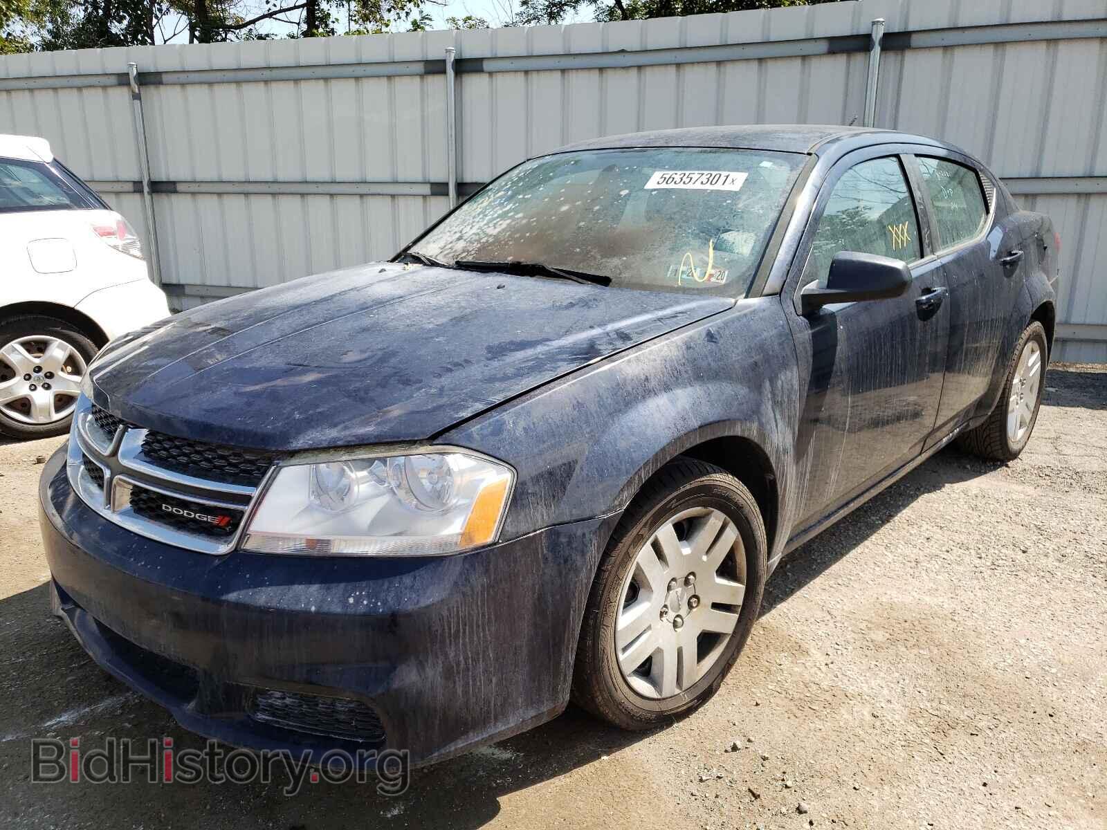 2013 DODGE AVENGER - VIN: 1C3CDZAB0DN638767 - Фото 2