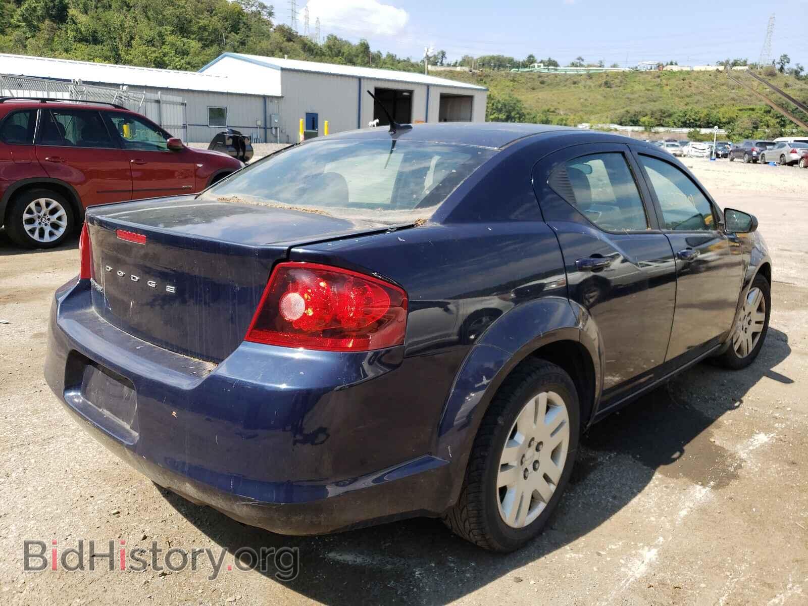 2013 DODGE AVENGER - VIN: 1C3CDZAB0DN638767 - Фото 4