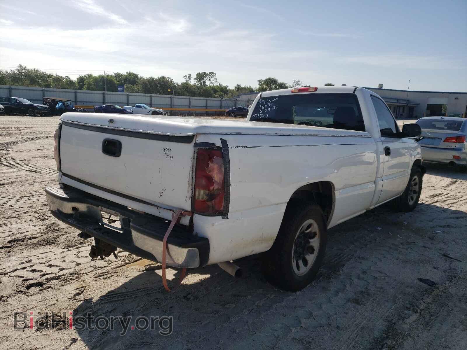 2006 CHEVROLET SILVERADO - VIN: 1GCEC14X96Z103237 - Фото 4