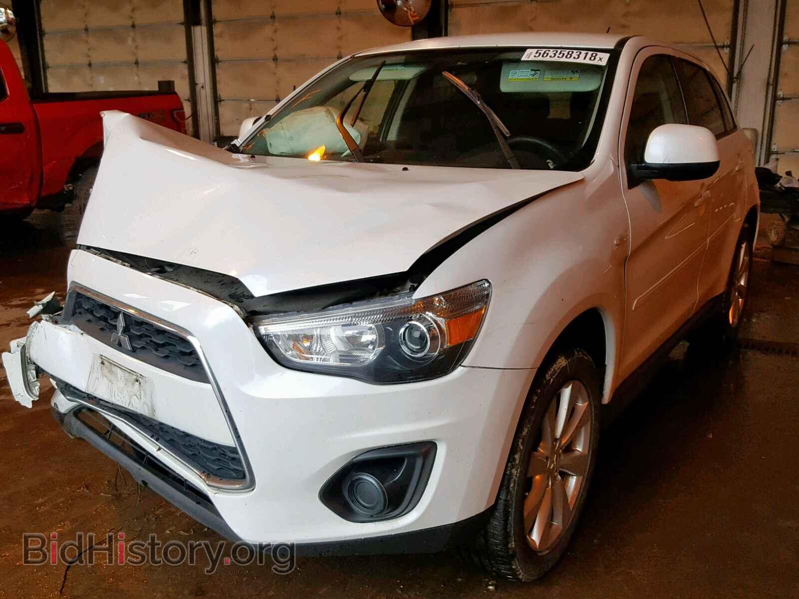 2015 MITSUBISHI OUTLANDER - VIN: 4A4AP3AU9FE010064 - Фото 2