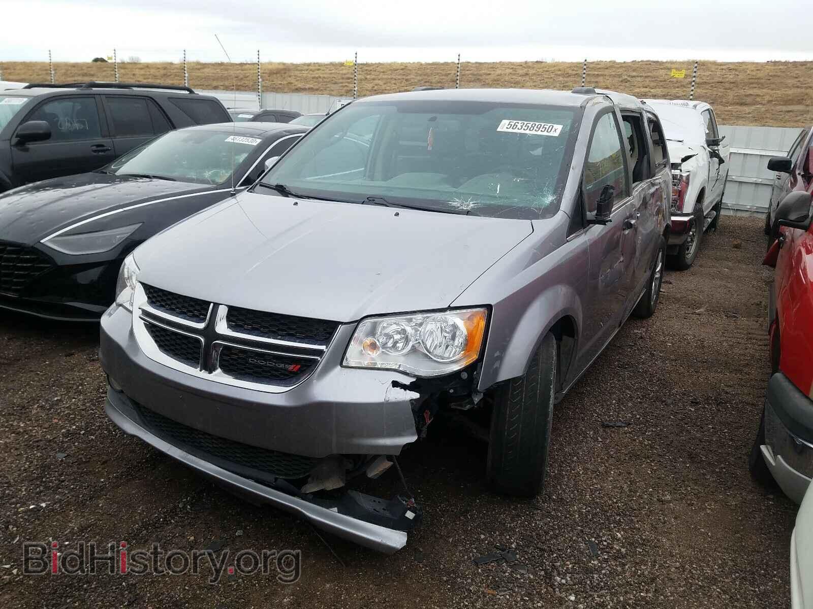 2018 DODGE CARAVAN - VIN: 2C4RDGCG5JR250385 - Фото 2