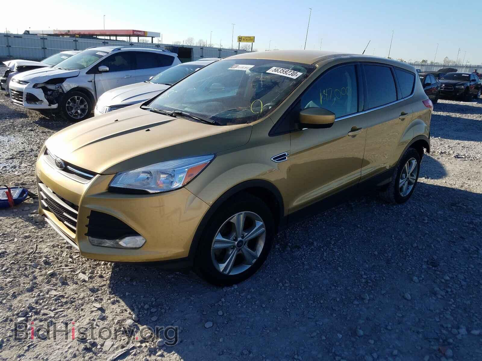 2014 FORD ESCAPE - VIN: 1FMCU9GX5EUC23560 - Фото 2