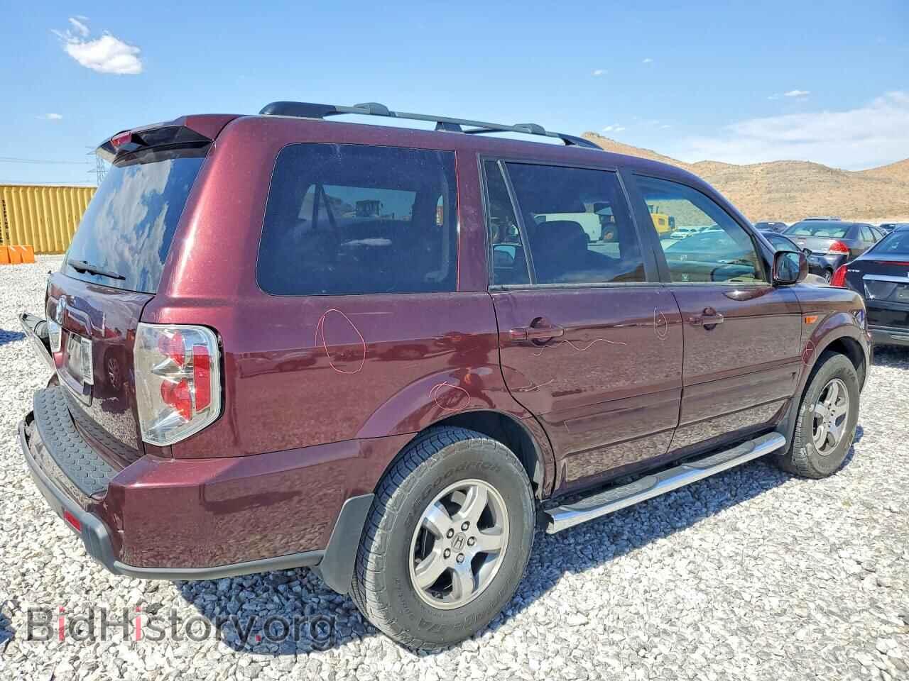2007 HONDA PILOT - VIN: 5FNYF28577B040049 - Фото 3